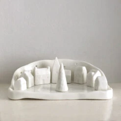 East Of India Porcelain Christmas Village 7 East Of India Porcelain Christmas Village -Yankee Candle Sales 1550 east of india porcelain christmas village 1