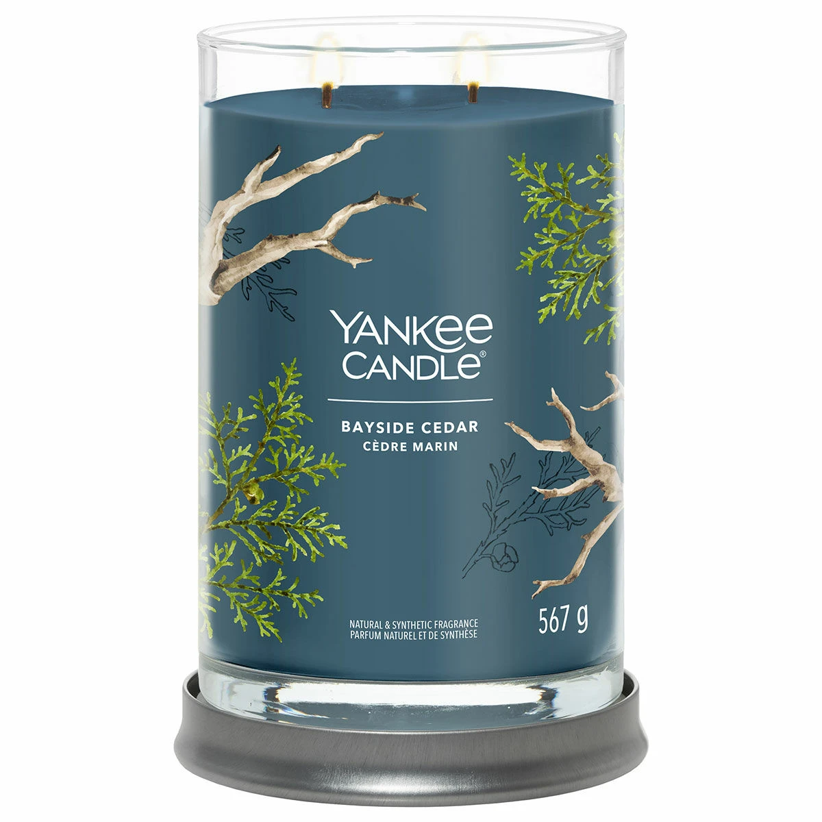 Yankee Candle Bayside Cedar Signature Large Tumbler Candle 2 Yankee Candle Bayside Cedar Signature Large Tumbler Candle - Image 2