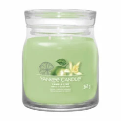 Yankee Candle Vanilla Lime Signature Medium Jar Candle