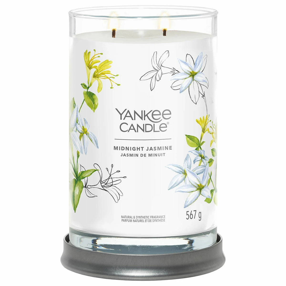 Yankee Candle Midnight Jasmine Signature Large Tumbler Candle 2 Yankee Candle Midnight Jasmine Signature Large Tumbler Candle - Image 2