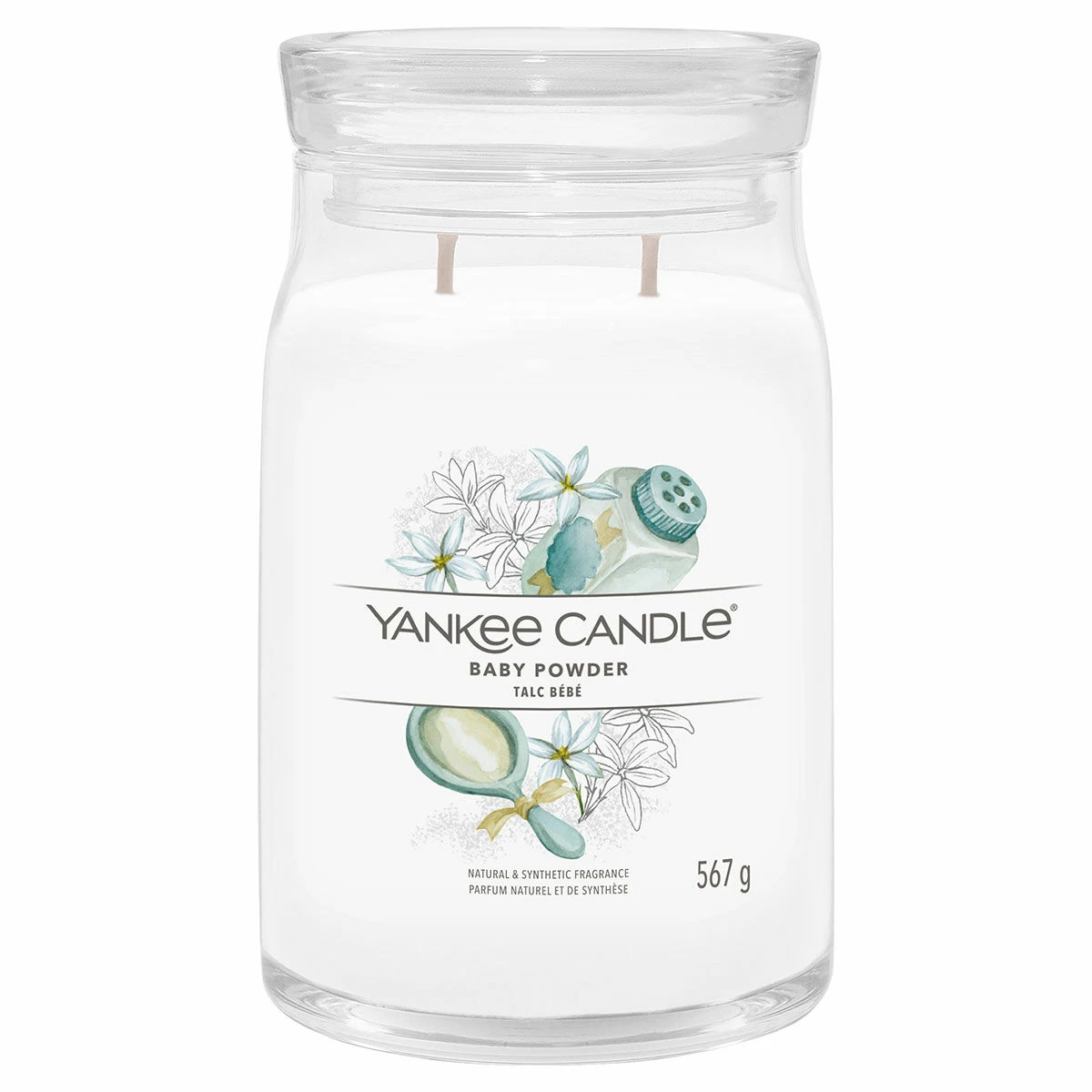 Yankee Candle Baby Powder Signature Large Jar Candle 1 Yankee Candle Baby Powder Signature Large Jar Candle