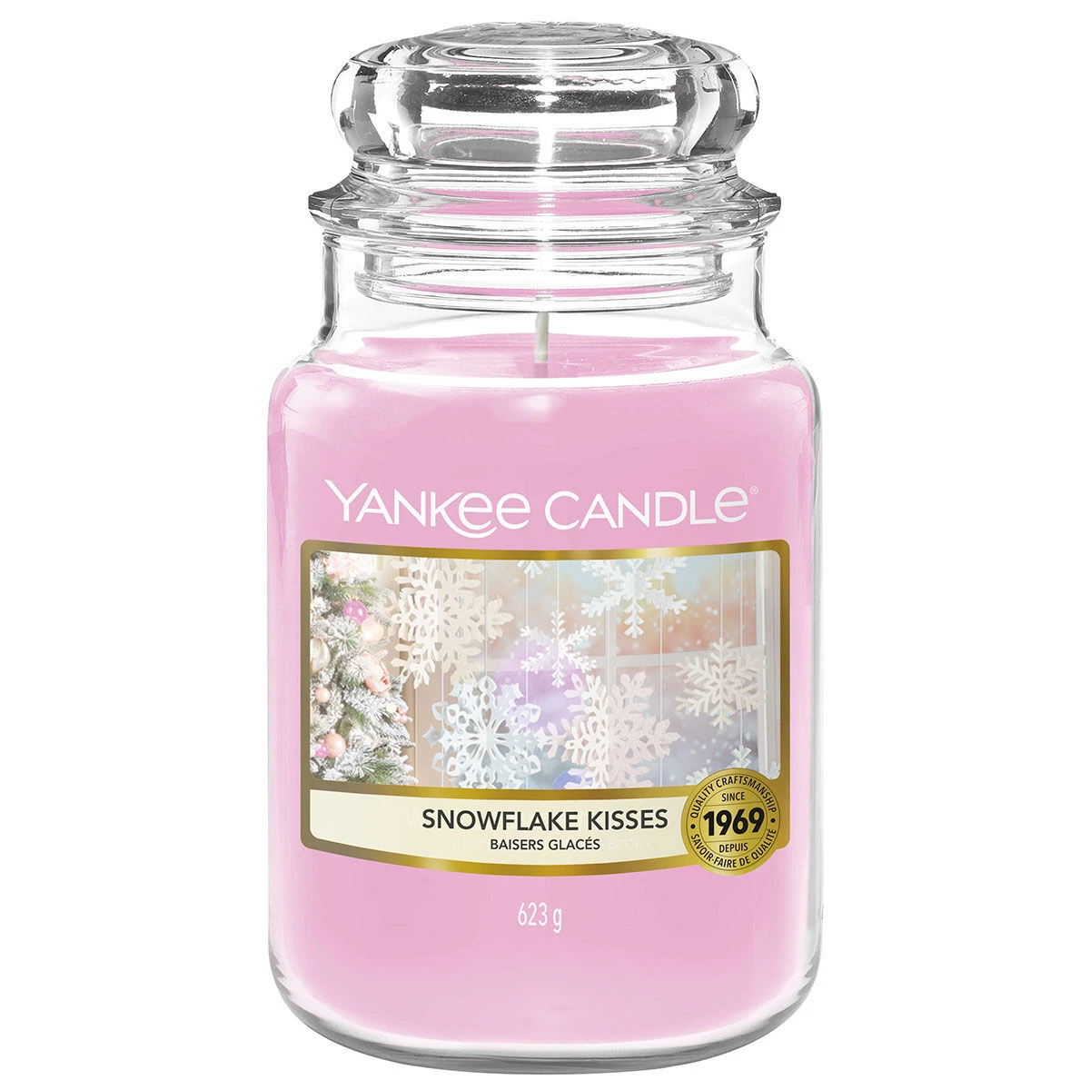 Yankee Candle Snowflake Kisses Large Jar Candle 1 Yankee Candle Snowflake Kisses Large Jar Candle