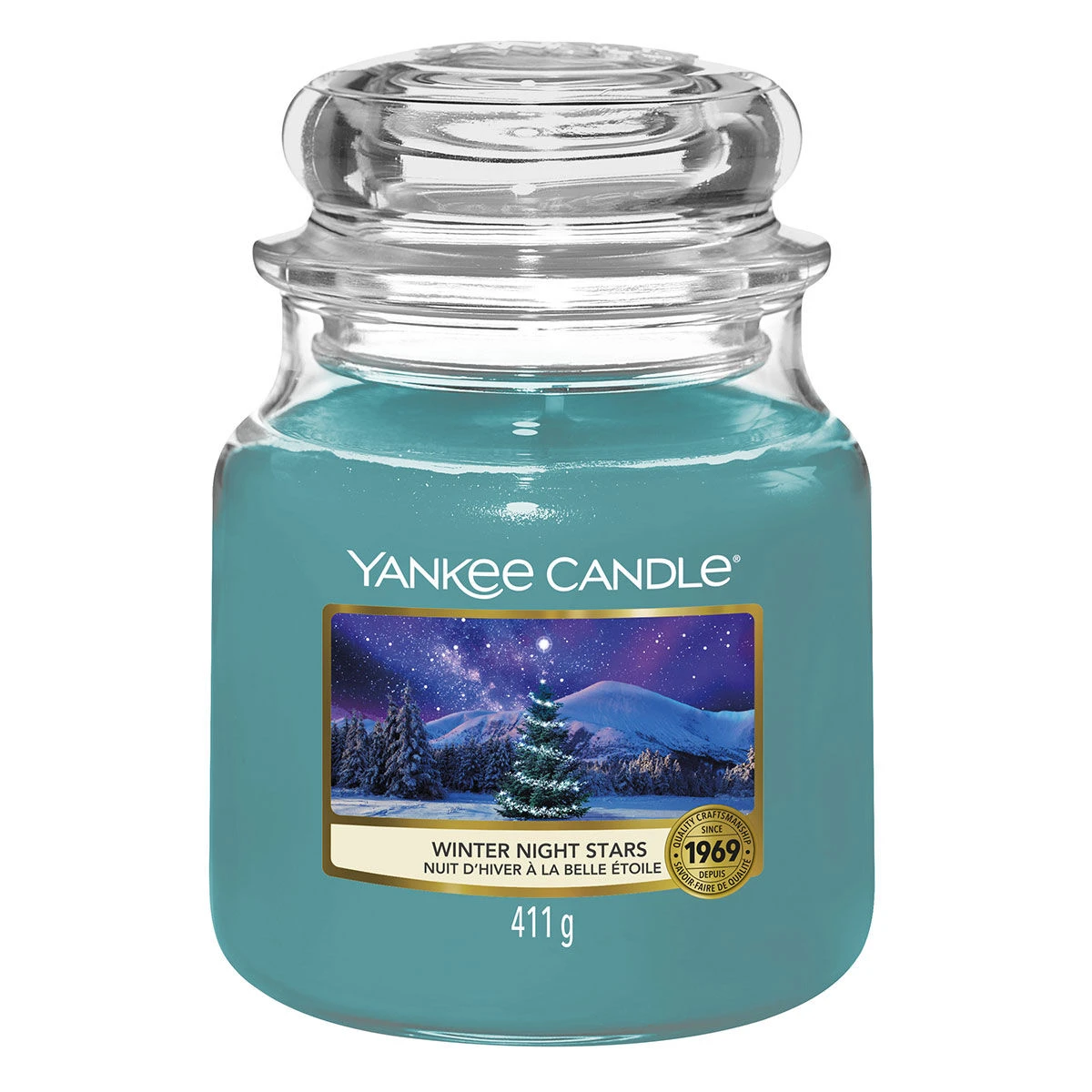 Yankee Candle Winter Night Stars Medium Jar Candle 1 Yankee Candle Winter Night Stars Medium Jar Candle