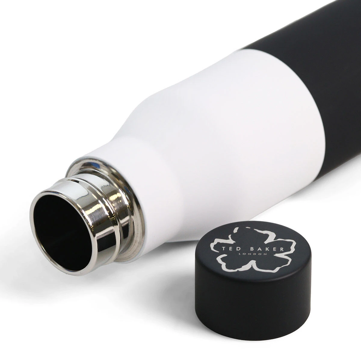 Ted Baker MAEVIEE Two Tone Black & White Water Bottle 4 Ted Baker MAEVIEE Two Tone Black & White Water Bottle - Image 4