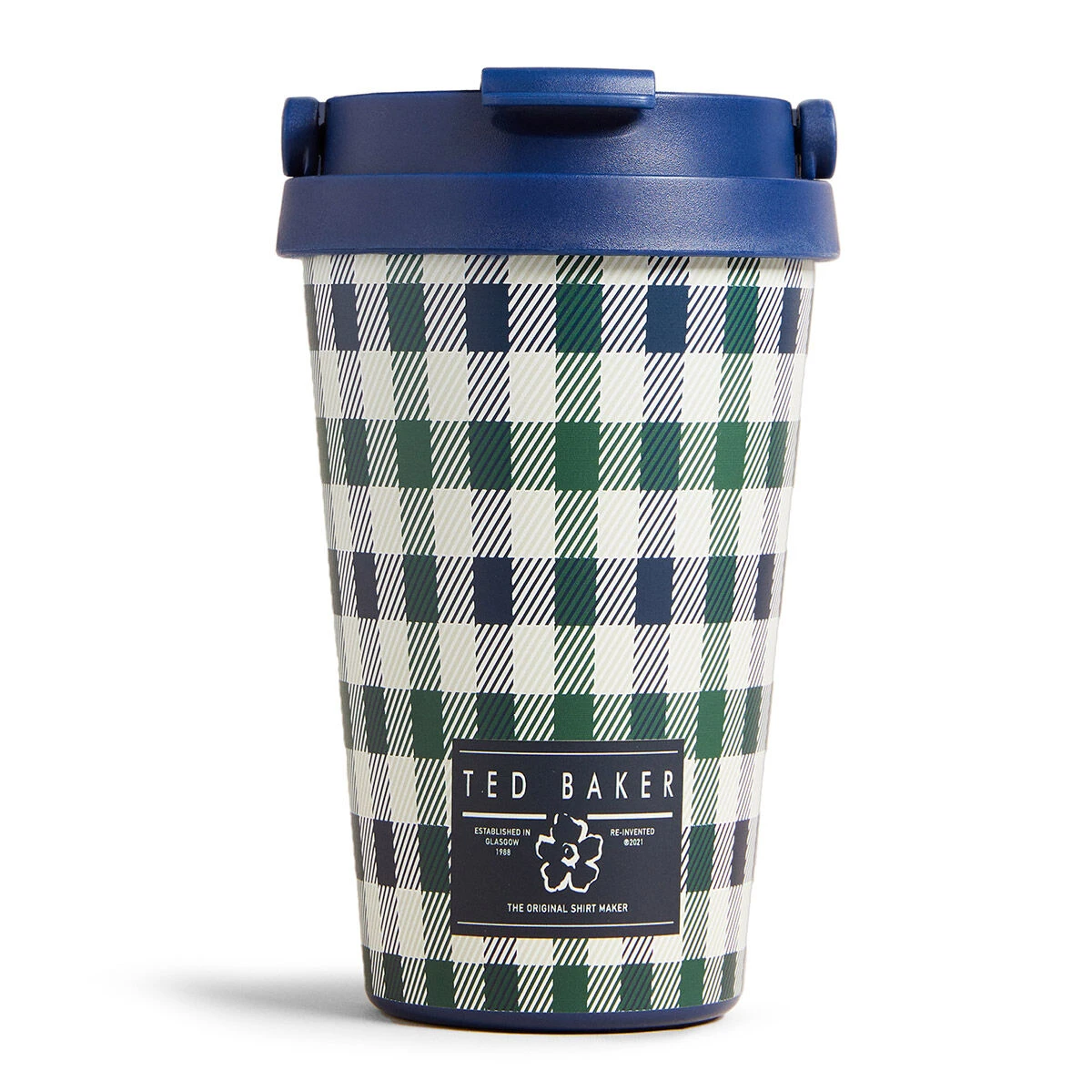 Ted Baker SHAUNEE House Check 350ml Travel Cup 1 Ted Baker SHAUNEE House Check 350ml Travel Cup