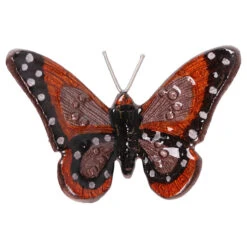 Tilnar Art Aluminark Brushed Small Orange & Black Butterfly -Yankee Candle Sales 36079 ob tilnar art aluminark brushed small orange black butterfly 3