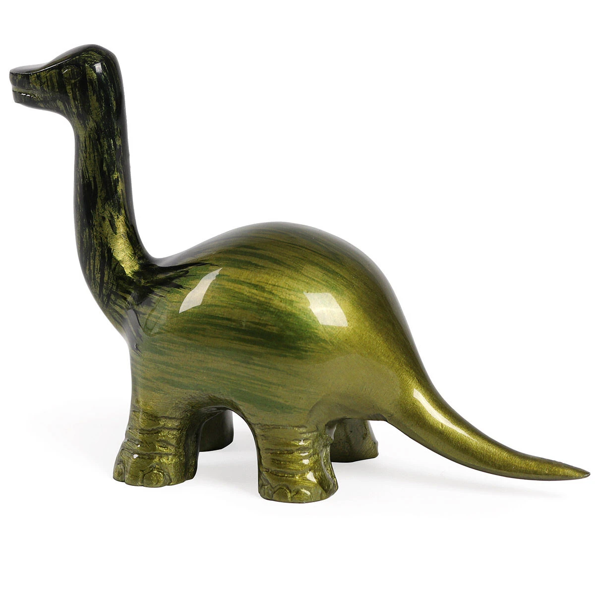Tilnar Art Aluminark Brushed Lime Extra Large Nessie Dinosaur 2 Tilnar Art Aluminark Brushed Lime Extra Large Nessie Dinosaur - Image 2