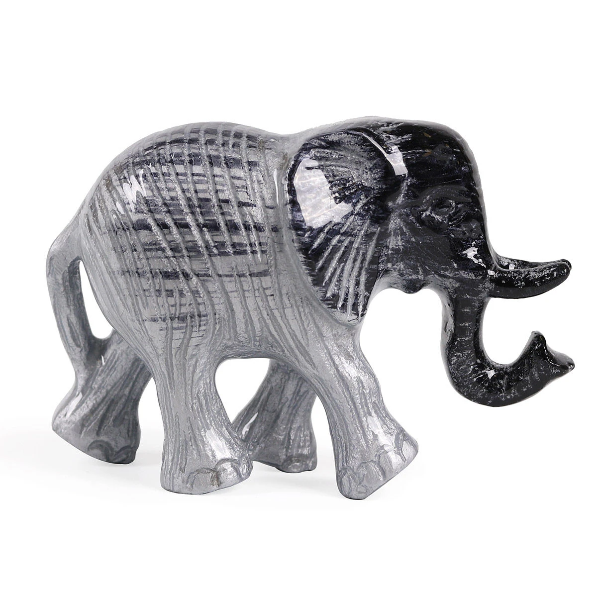 Tilnar Art Aluminark Brushed Walking Large Elephant 1 Tilnar Art Aluminark Brushed Walking Large Elephant