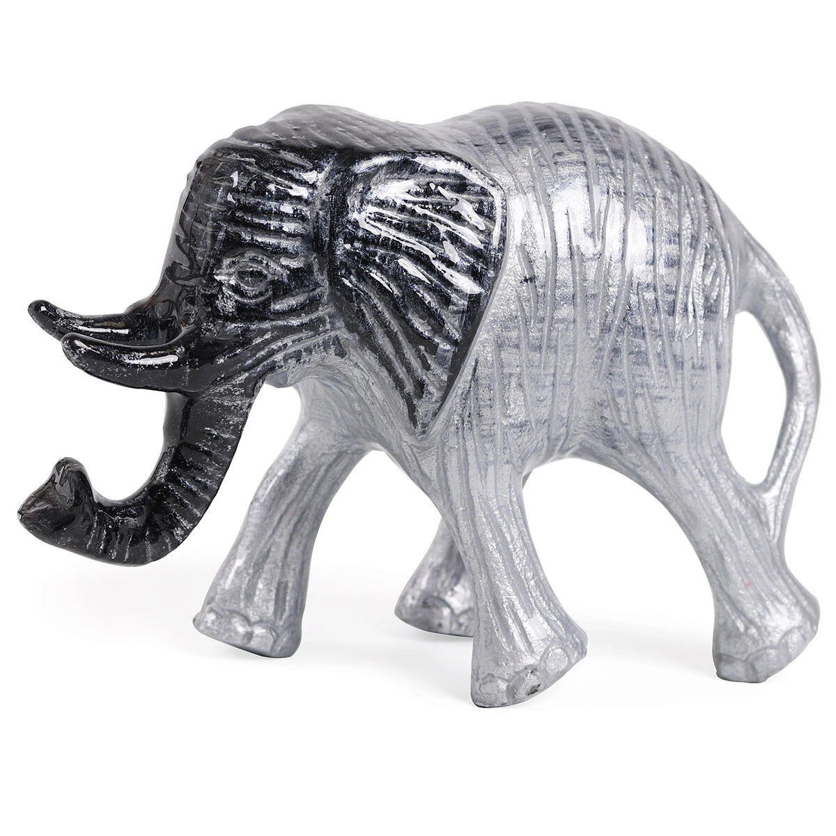 Tilnar Art Aluminark Brushed Walking Extra Large Elephant 2 Tilnar Art Aluminark Brushed Walking Extra Large Elephant - Image 2