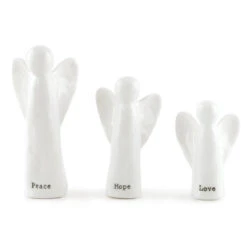 East Of India Christmas Set Of 3 Porcelain Angels 8 East Of India Christmas Set Of 3 Porcelain Angels -Yankee Candle Sales 5817 east of india xmas set of three porcelain angels 1