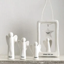 East Of India Christmas Set Of 3 Porcelain Angels 11 East Of India Christmas Set Of 3 Porcelain Angels -Yankee Candle Sales 5817 east of india xmas set of three porcelain angels 4