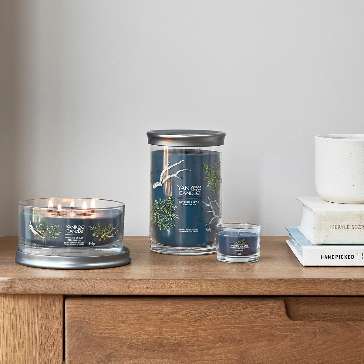 Yankee Candle Bayside Cedar Signature Multi-Wick Tumbler Candle 5 Yankee Candle Bayside Cedar Signature Multi-Wick Tumbler Candle - Image 5