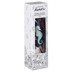 House Of Disaster Coral 500ml Thermal Water Bottle -Yankee Candle Sales corfla house of disaster coral 500ml thermal water bottle box