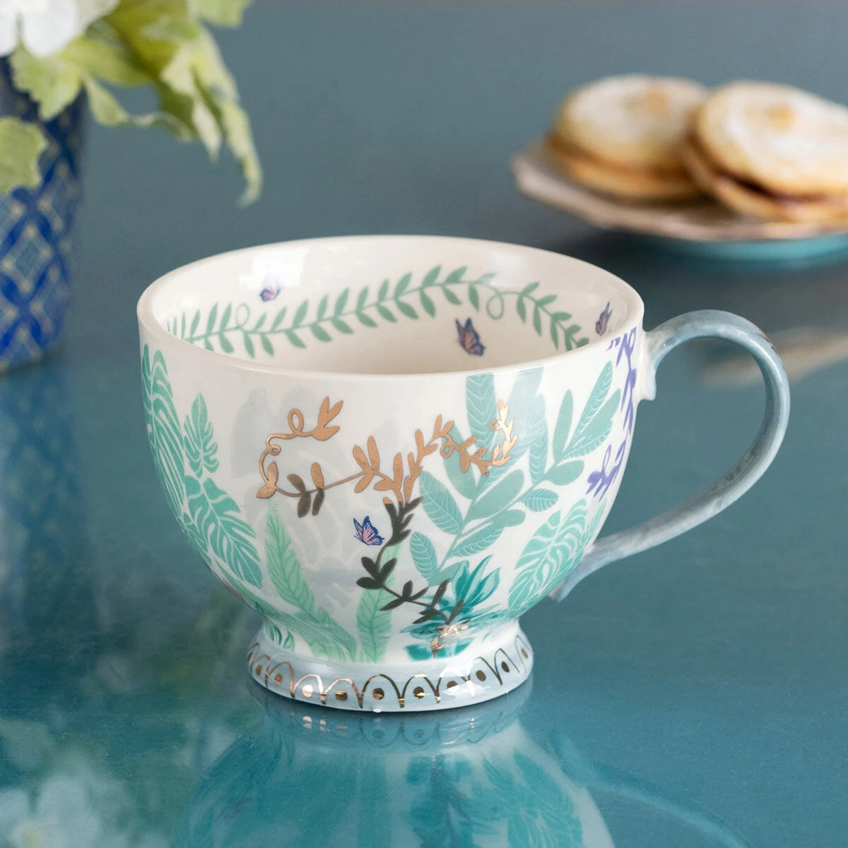 House Of Disaster Boulevard Green Teacup With Gift Box 3 House Of Disaster Boulevard Green Teacup With Gift Box - Image 3