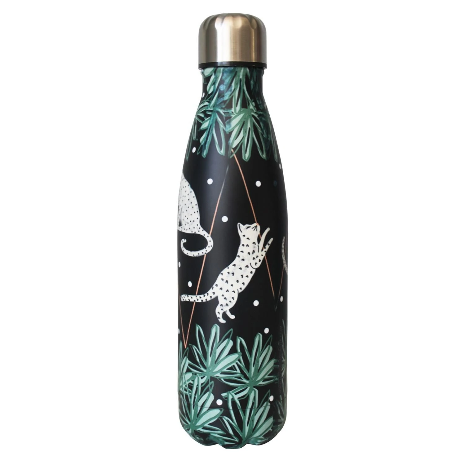 House Of Disaster Feline 500ml Thermal Water Bottle 3 House Of Disaster Feline 500ml Thermal Water Bottle - Image 3