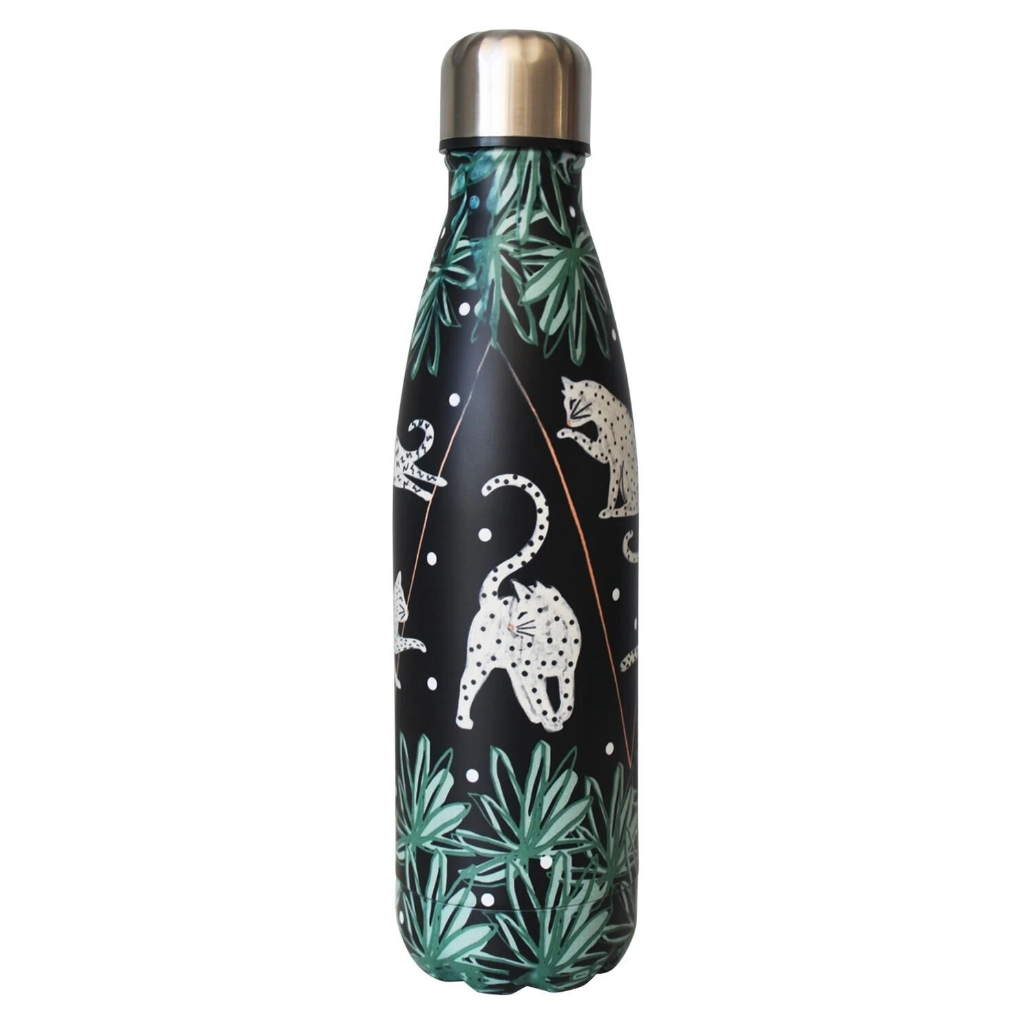 House Of Disaster Feline 500ml Thermal Water Bottle 5 House Of Disaster Feline 500ml Thermal Water Bottle - Image 5
