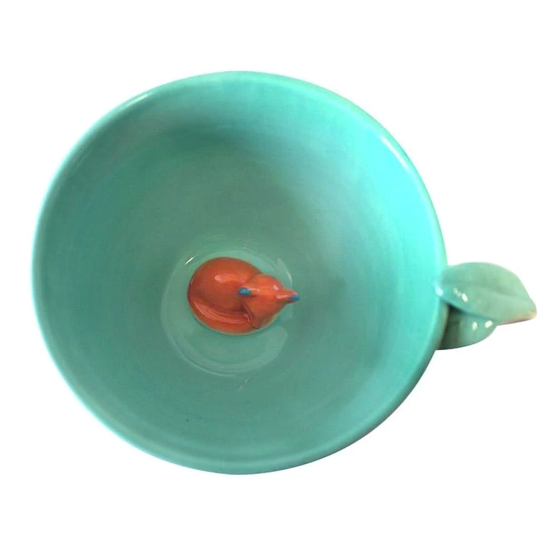 House Of Disaster Secret Garden Fox Teacup With Gift Box 5 House Of Disaster Secret Garden Fox Teacup With Gift Box - Image 5