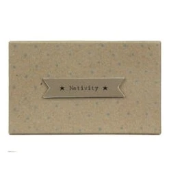 East Of India Natural Little Boxed Nativity Set -Yankee Candle Sales east of india 1542 boxed nativity 2