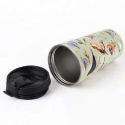 Eco Chic Green Wild Birds Stainless Steel Travel Coffee Cup 9 Eco Chic Green Wild Birds Stainless Steel Travel Coffee Cup -Yankee Candle Sales eco chic n02 green wild birds stainless steel travel coffee cup 01b
