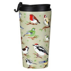 Eco Chic Green Wild Birds Stainless Steel Travel Coffee Cup 10 Eco Chic Green Wild Birds Stainless Steel Travel Coffee Cup -Yankee Candle Sales eco chic n02 green wild birds stainless steel travel coffee cup 03