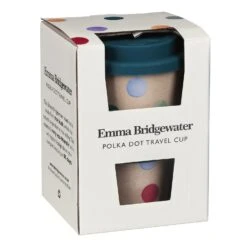 Emma Bridgewater Polka Dot Rice Husk Travel Cup -Yankee Candle Sales elite emma bridgewater pd6100 polka dot rice husk travel cup 2 copy 1