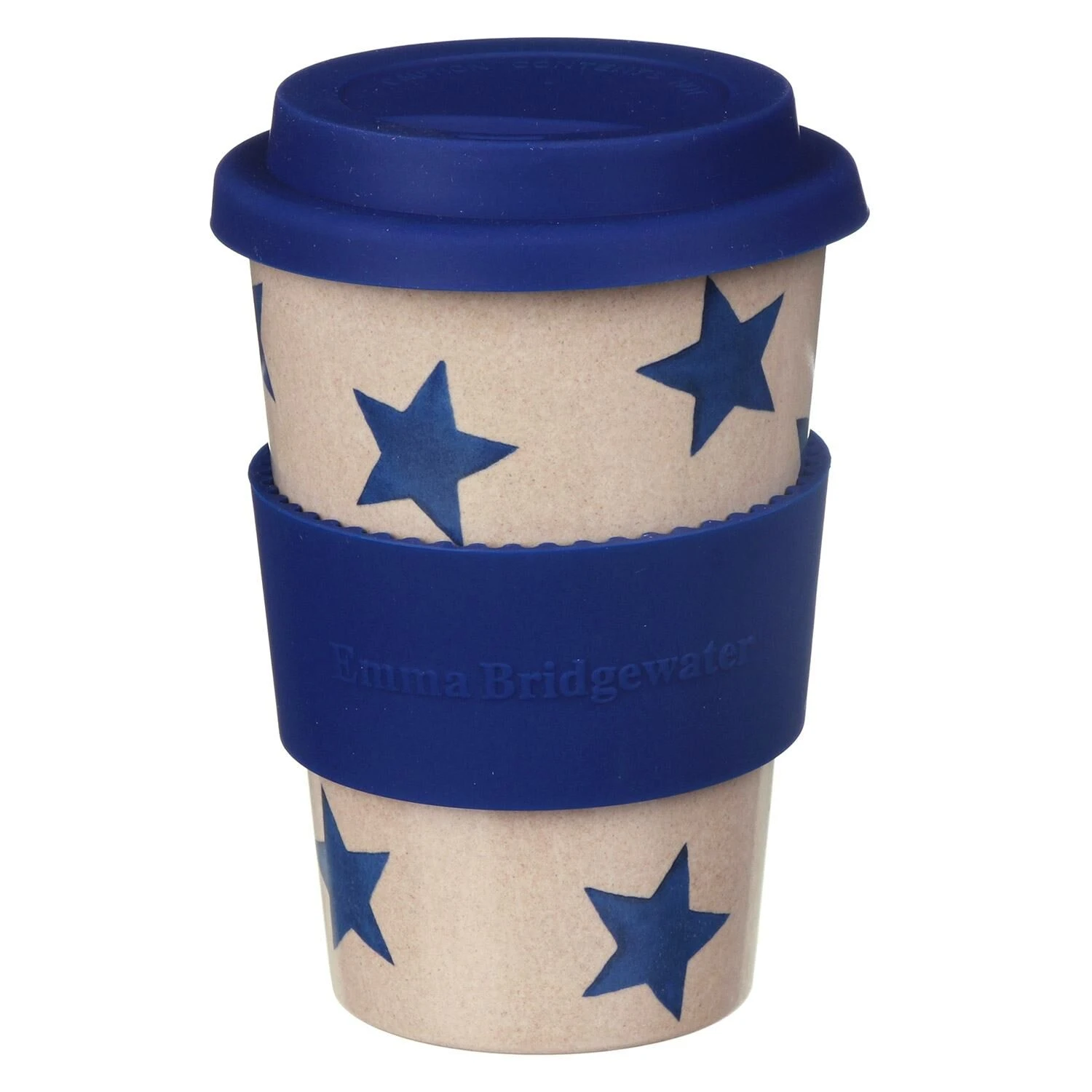 Emma Bridgewater Sky Blue Stars Rice Husk Travel Cup 1 Emma Bridgewater Sky Blue Stars Rice Husk Travel Cup