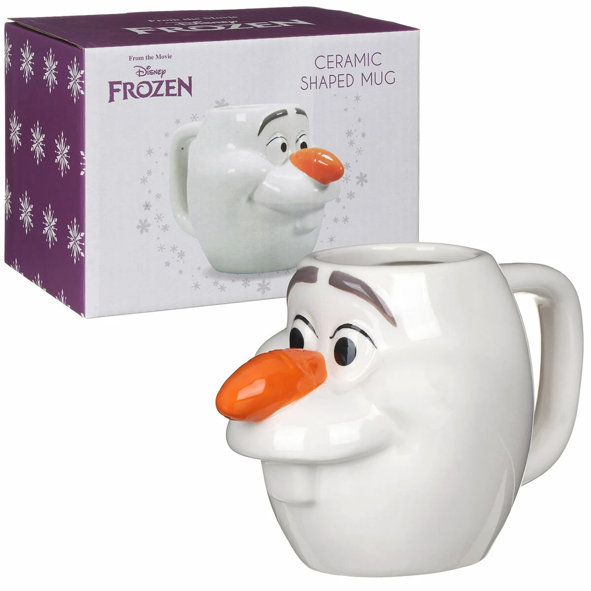 Disney Frozen Olaf Shaped Mug 1 Disney Frozen Olaf Shaped Mug