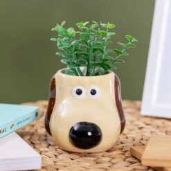 Wallace & Gromit– Gromit Shaped Plant Pot