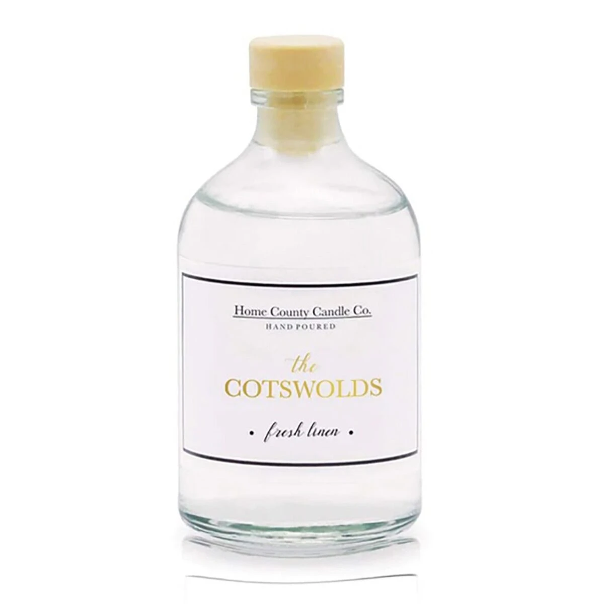 Home County Candle Co. The Cotswolds - Fresh Linen 100ml Reed Diffuser Refill 1 Home County Candle Co. The Cotswolds - Fresh Linen 100ml Reed Diffuser Refill