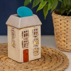 Shudehill Village Pottery Cream House Wax Melt & Oil Warmer