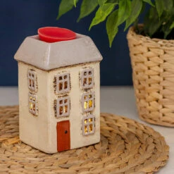 Shudehill Village Pottery Cream House Wax Melt & Oil Warmer -Yankee Candle Sales joe davies 320030 shudehill village pottery cream house wax melt oil warmer lifestyle 2