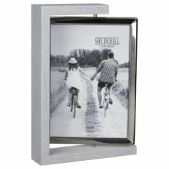 Shudehill Grey Wood Look 5x7 Rotating Portrait Photo Frame -Yankee Candle Sales joe davies 332251 shudehill grey wood look 5x7 portrait photo frame 2