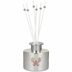Desire Silver Butterfly Pomegranate Noir 200ml Reed Diffuser 6 Desire Silver Butterfly Pomegranate Noir 200ml Reed Diffuser -Yankee Candle Sales lesser pavey lp49693 silver butterfly pomegranate noir 200ml reed diffuser 2