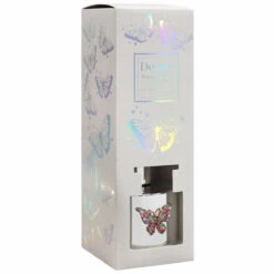Desire Silver Butterfly Pomegranate Noir 200ml Reed Diffuser 7 Desire Silver Butterfly Pomegranate Noir 200ml Reed Diffuser -Yankee Candle Sales lesser pavey lp49693 silver butterfly pomegranate noir 200ml reed diffuser 3