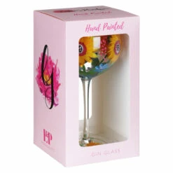 Lynsey Johnstone Hand Painted Sunflowers & Blue Wildflowers Gin Glass 7 Lynsey Johnstone Hand Painted Sunflowers & Blue Wildflowers Gin Glass -Yankee Candle Sales lesser pavey lp49746 lynsey johnstone sunflowers blue wildflowers gin glass 3
