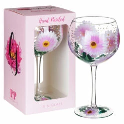 Lynsey Johnstone Hand Painted Cosmos Gin Glass