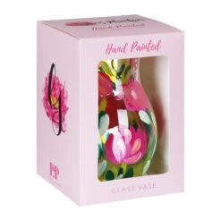 Lynsey Johnstone Hand Painted Pink Tulips Posy Vase 7 Lynsey Johnstone Hand Painted Pink Tulips Posy Vase -Yankee Candle Sales lesser pavey lp49756 lynsey johnstone pink tulips posy vase 3