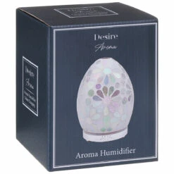 Desire White Flower Egg Colour Changing Aroma Humidifier -Yankee Candle Sales lesser and pavey lp47500 desire white flower humidifier 3