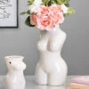 Desire White Body Torso Vase