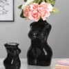 Desire Black Body Torso Vase