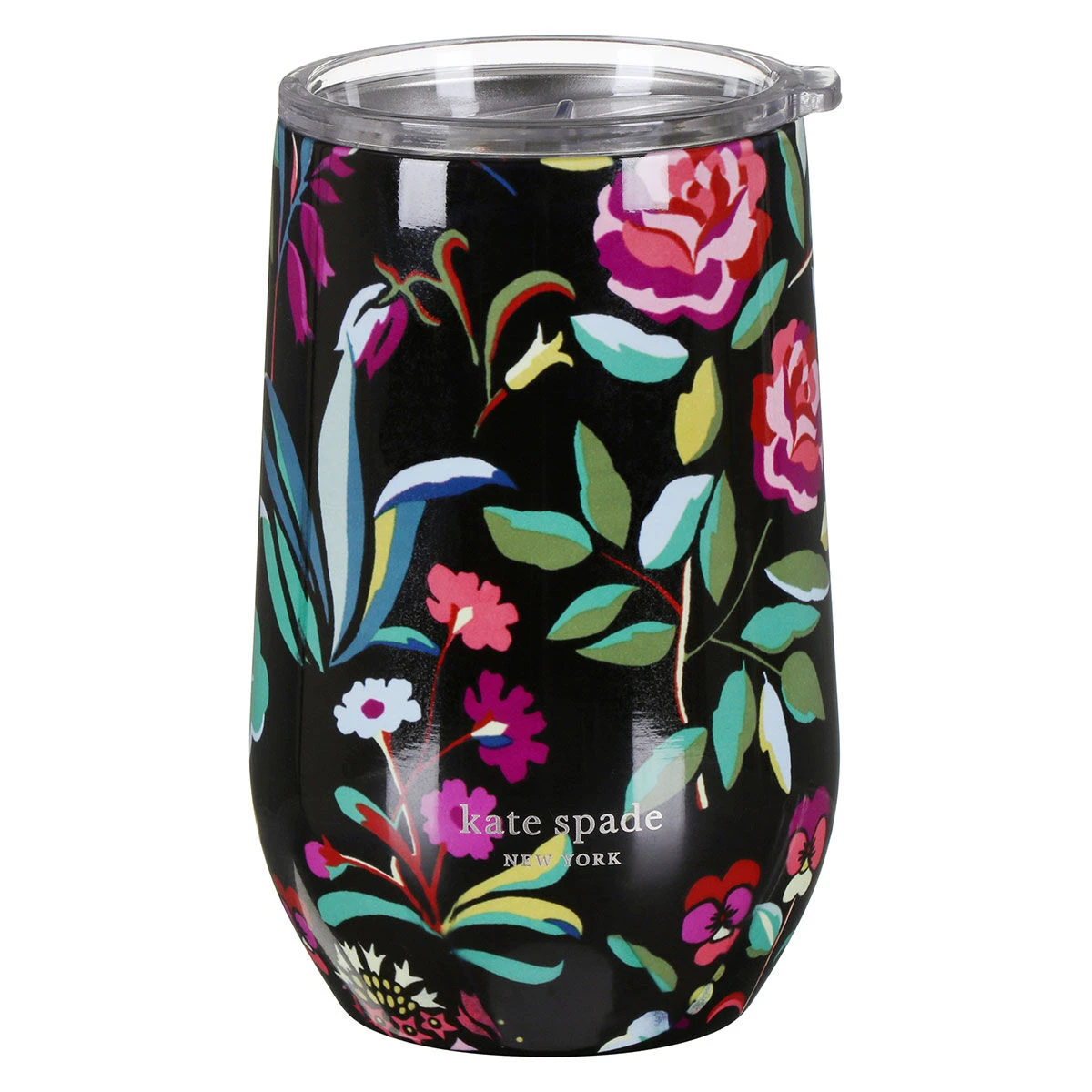 Kate Spade New York Autumn Floral Stainless Steel Wine Tumbler 1 Kate Spade New York Autumn Floral Stainless Steel Wine Tumbler
