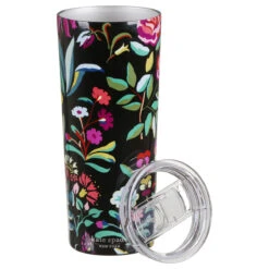 Kate Spade New York Autumn Floral Stainless Steel Tumbler 5 Kate Spade New York Autumn Floral Stainless Steel Tumbler -Yankee Candle Sales lifeguard press 227549 kate spade autumn floral travel mug 3