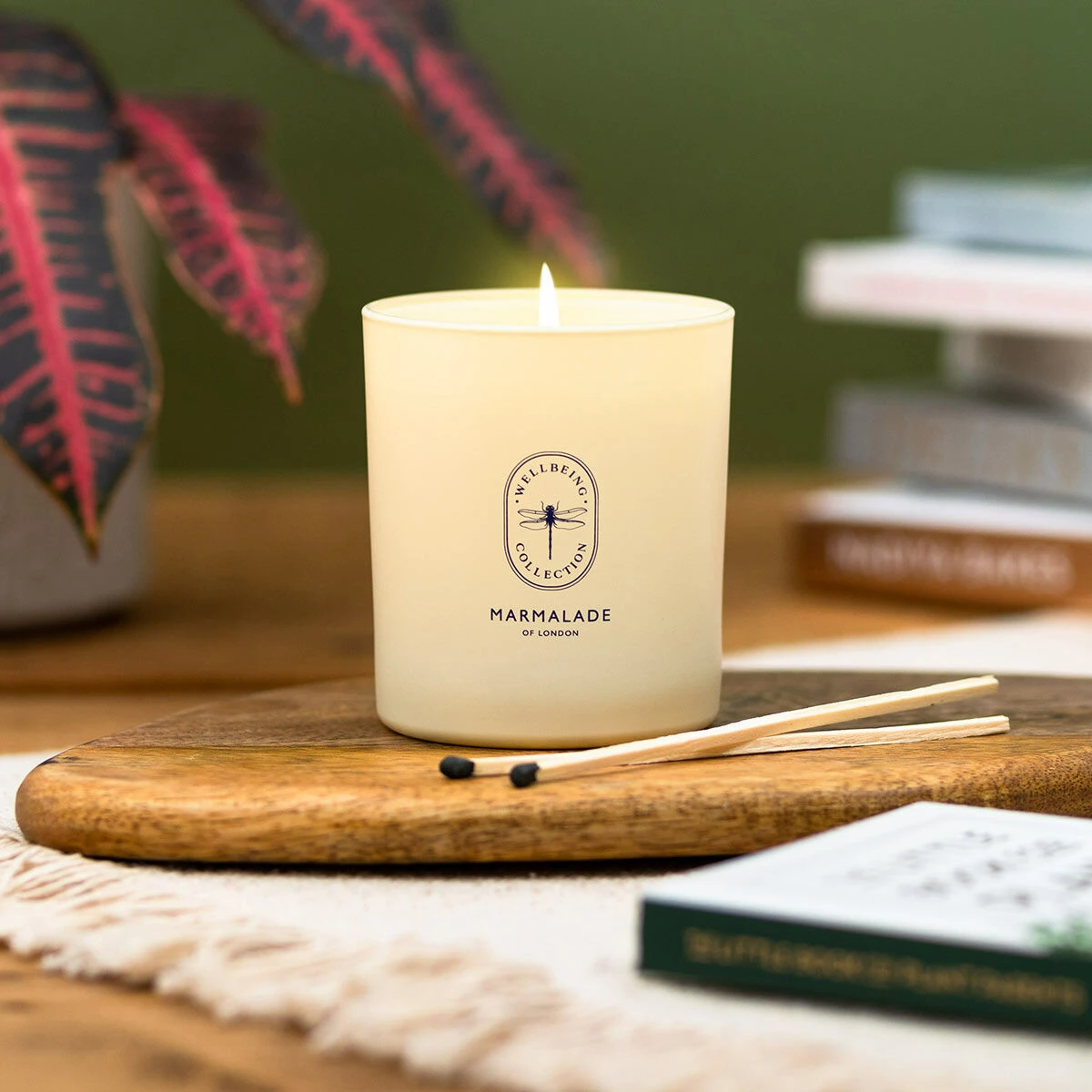 Marmalade Of London Calm 230g Wellbeing Glass Soy Candle 8 Marmalade Of London Calm 230g Wellbeing Glass Soy Candle - Image 8