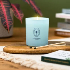 Marmalade Of London Balance 230g Wellbeing Glass Soy Candle -Yankee Candle Sales marmalade of london 13771 balance 230g wellbeing glass candle lifestyle 3