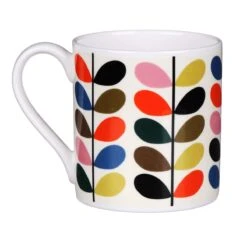 Orla Kiely Classic Multi Stem Fun Large Mug -Yankee Candle Sales mclaggan orla kiely msqok160 classic multi stem fun large mug 03 copy