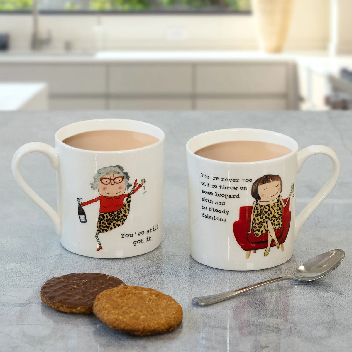 Rosie Made A Thing Leopard Skin Mug 3 Rosie Made A Thing Leopard Skin Mug - Image 3