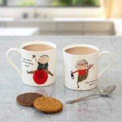 Rosie Made A Thing You’ve Still Got It Mug -Yankee Candle Sales mclaggan rosie made a thing qrh25 still got it qrh21 age better wine mug lifestyleb 1