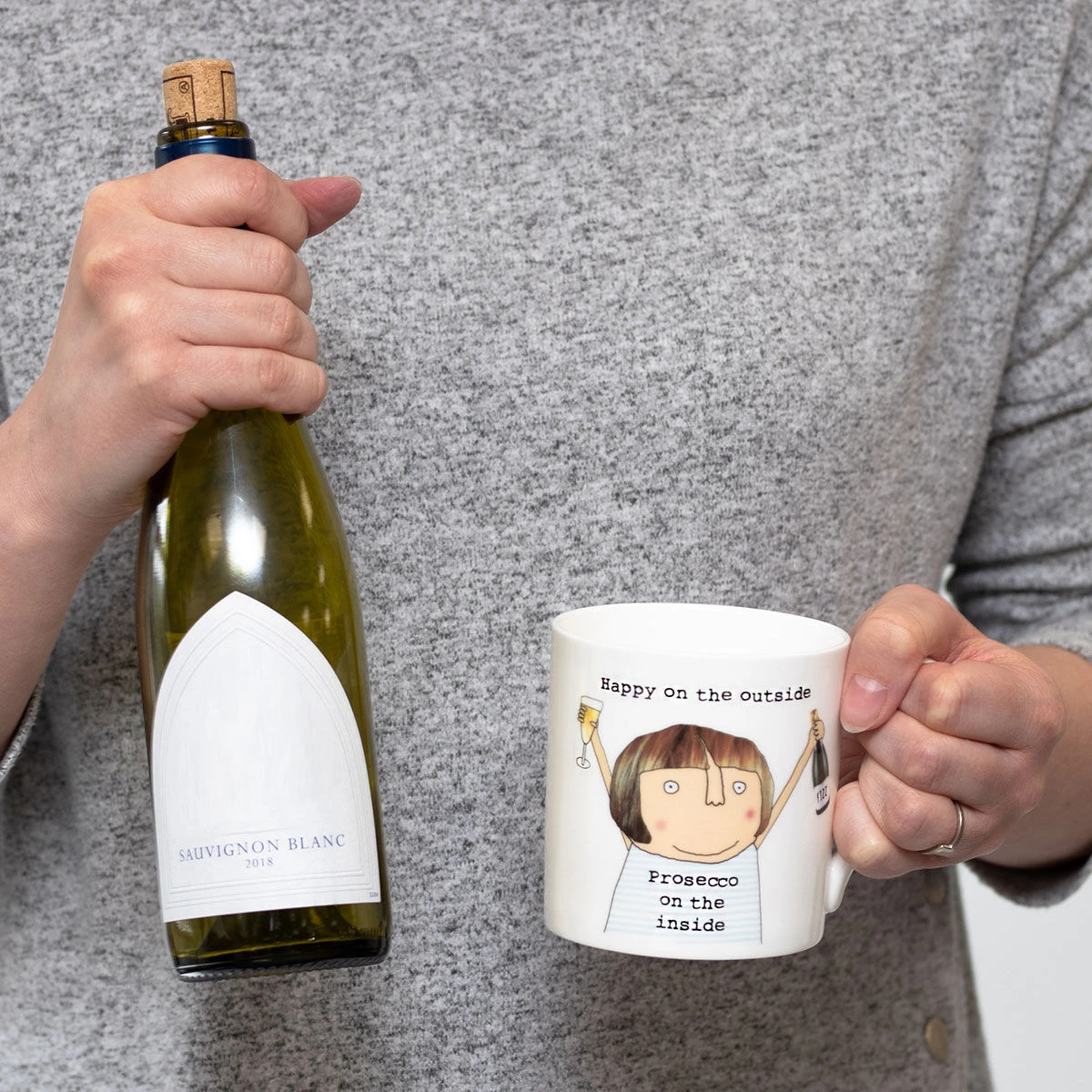 Rosie Made A Thing Prosecco On The Inside Mug 2 Rosie Made A Thing Prosecco On The Inside Mug - Image 2