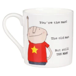 Rosie Made A Thing You’re The Man Mug -Yankee Candle Sales mclaggan rosie made a thing qrh34 youre the man mug 02