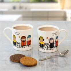 Rosie Made A Thing Cycling/Beer Mug -Yankee Candle Sales mclaggan rosie made a thing qrh47 cycling cake qrh46 cycling beer mug lifestyleb